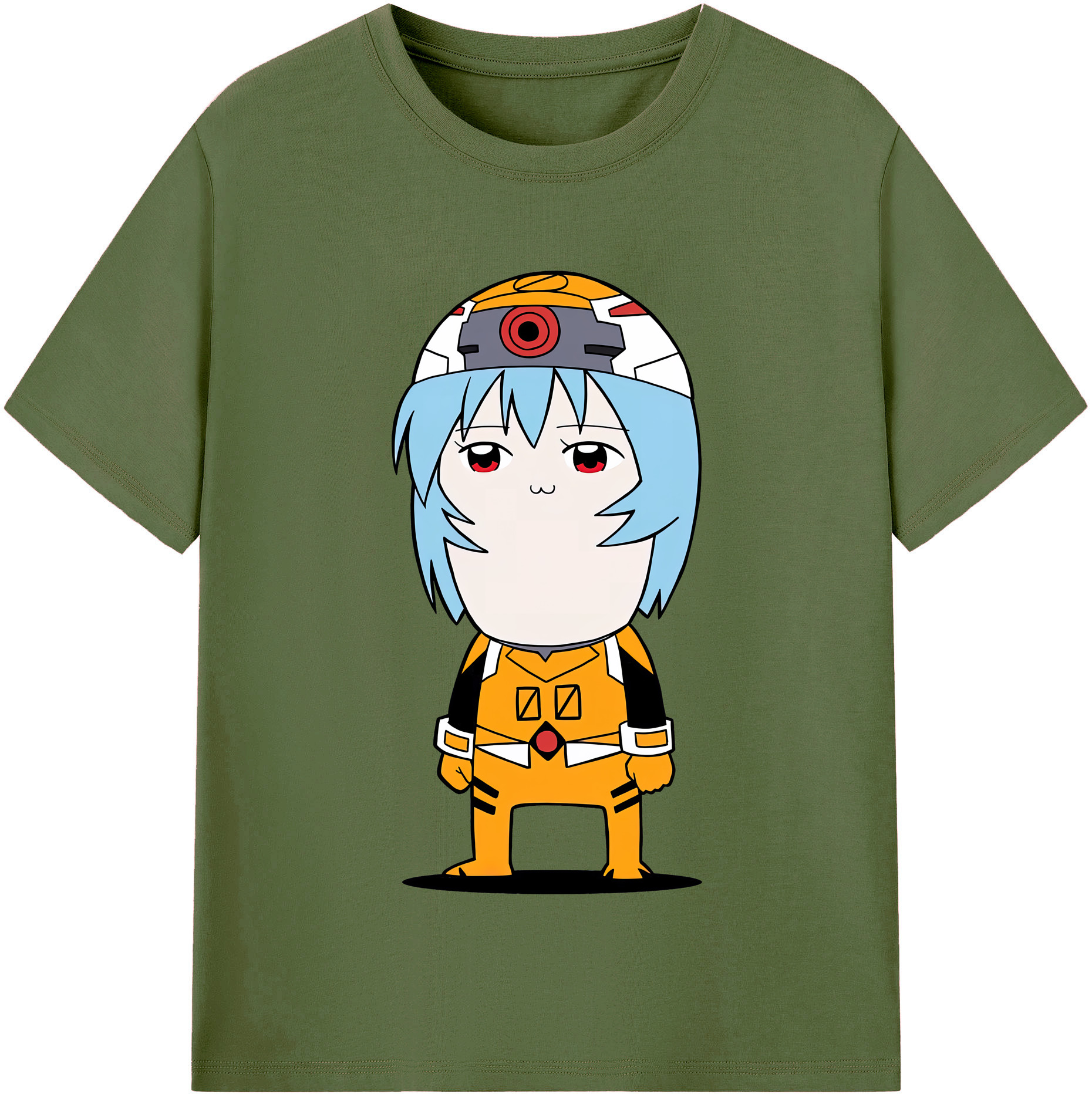 （画像用） EVA 新世紀エヴァンゲリオン 綿100％半袖Tシャツ（フロントプリント）